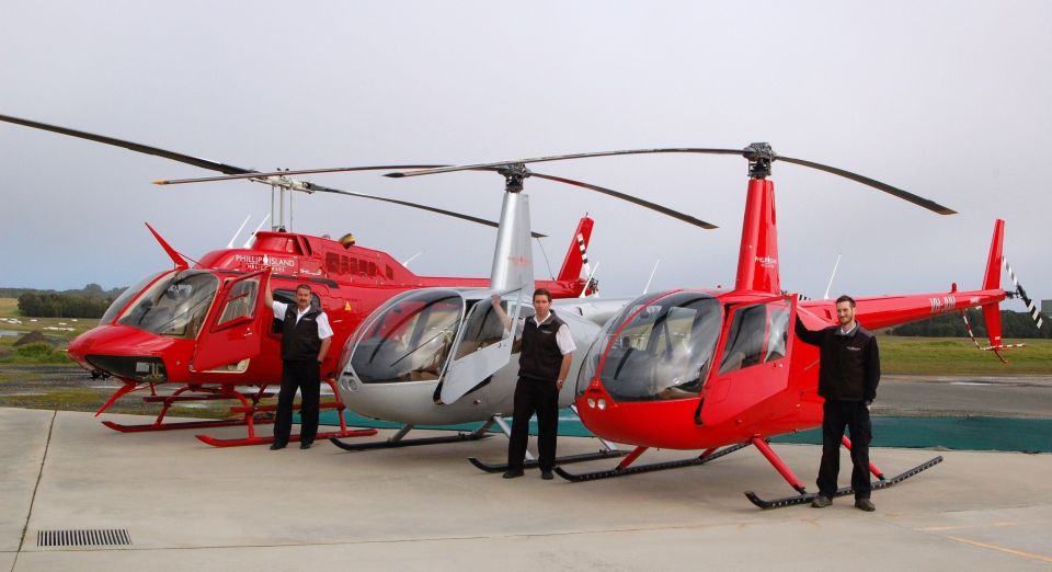 Newhaven: Phillip Island Coastal Snapshot Helicopter Flight - Experience Highlights