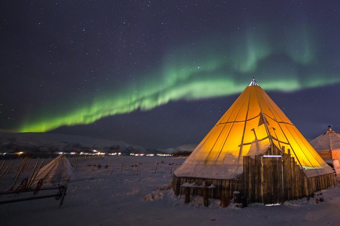 Night Reindeer Sledding With Camp Dinner and Chance of Northern Lights - Inclusions