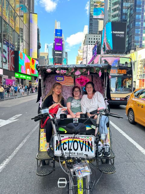 NYC Pedicab Tour: Central Park, Rockefeller, Times Square - Pricing