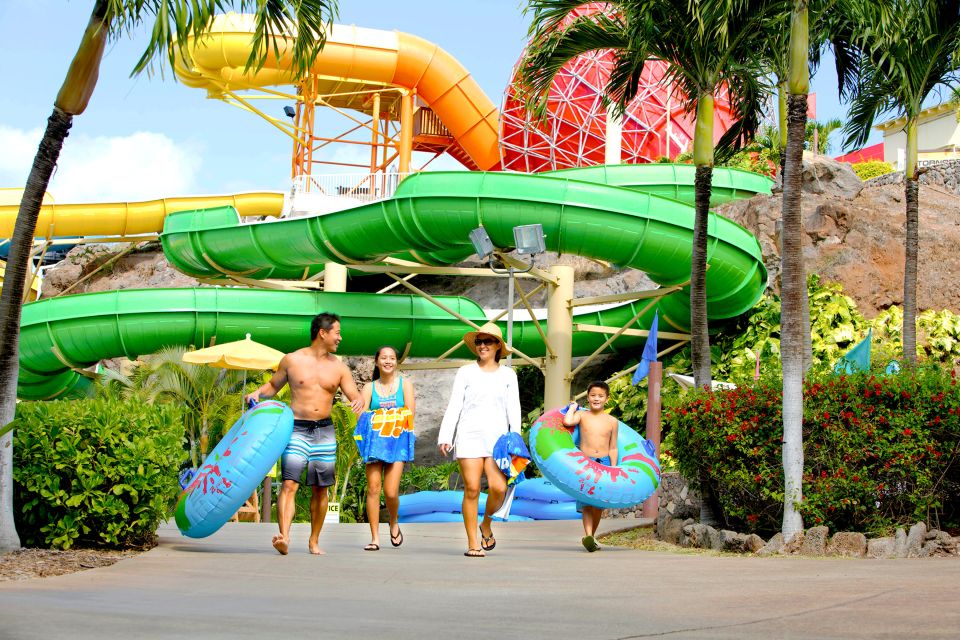 Oahu: Coral Crater Zipline and Wet N Wild Hawaii Entry - Inclusions