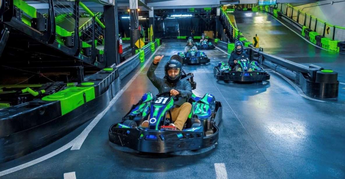 Orlando: Andretti Indoor Karting Attraction Ticket - Multilevel Track Adventure