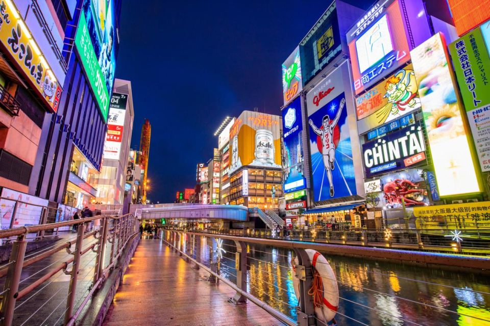 Osaka Nightlife Adventure: Bar Hopping and More - Exploring Dotonbori District