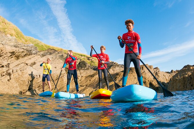 Paddleboarding Around Newquays Coastline - Equipment and Gear Provided