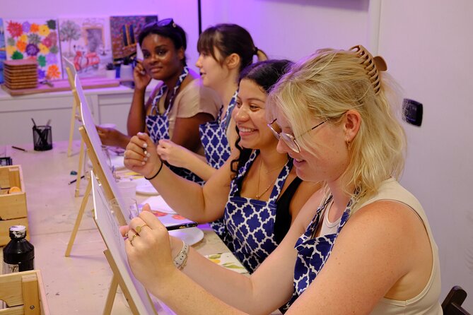 Painting & Unlimited Wine: Rome Art Class - Inclusions and Amenities