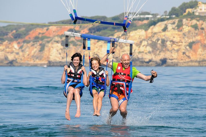 Parasailing From Albufeira Marina by Boat - Professional Crew and Tour Escort