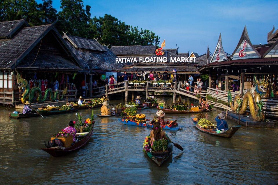 Pattaya: Floating Market Entry Ticket - Explore the Vibrant Market