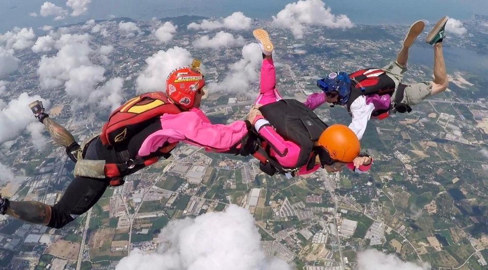 Pattaya: Tandem Skydive Deluxe Video & Photos - Pickup and Transfer Details