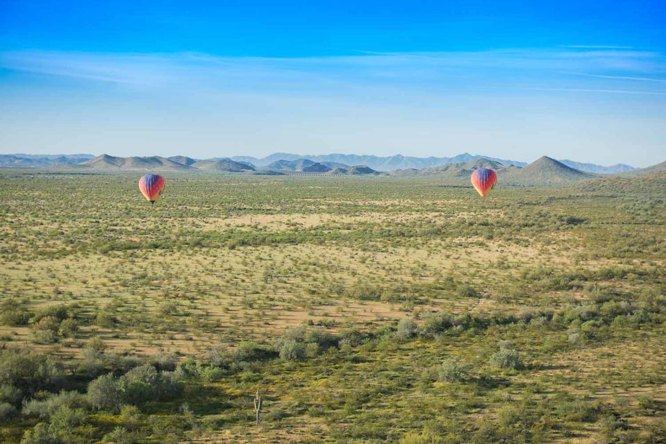 Phoenix: Hot Air Balloon Ride With Champagne and Catering - Stunning Aerial Views of Phoenix