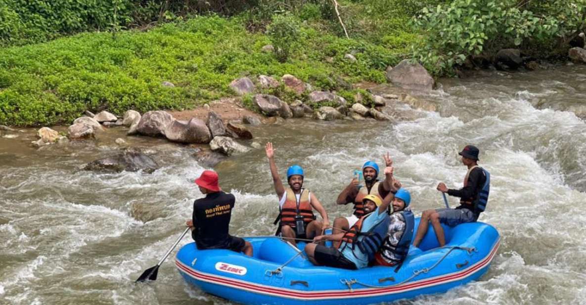 Phuket: Monkey Cave, Water Rafting, Zipline With ATV Option - Activities Offered