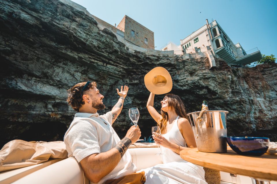 Polignano a Mare: Private Cruise With Champagne - Luxury Inclusions and Features