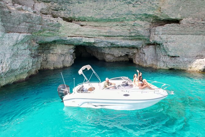 Private Boat Charter Comino, Blue Lagoon, Crystal Lagoon, Gozo - Amenities and Inclusions