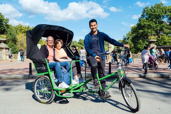 Private Central Park Pedicab Tour - Pricing