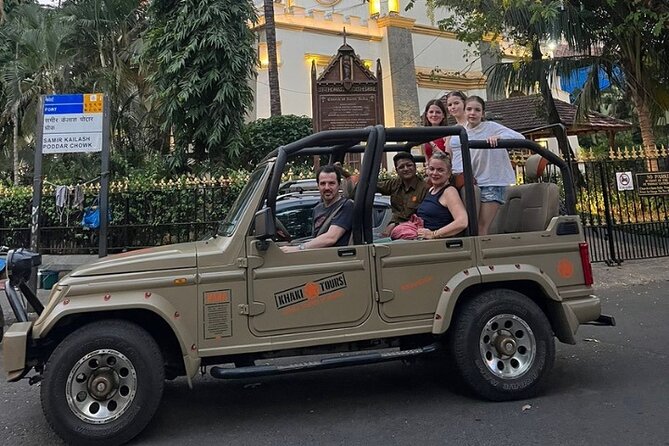 Private Guided Open Jeep Tour in Fort & Colaba - Key Features