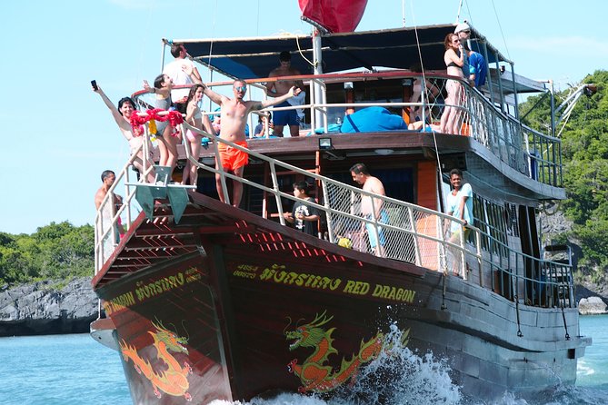 Private Half-Day Red Dragon Yacht for Snorkeling Koh Tan & Visit Pig Island - Vessel Details