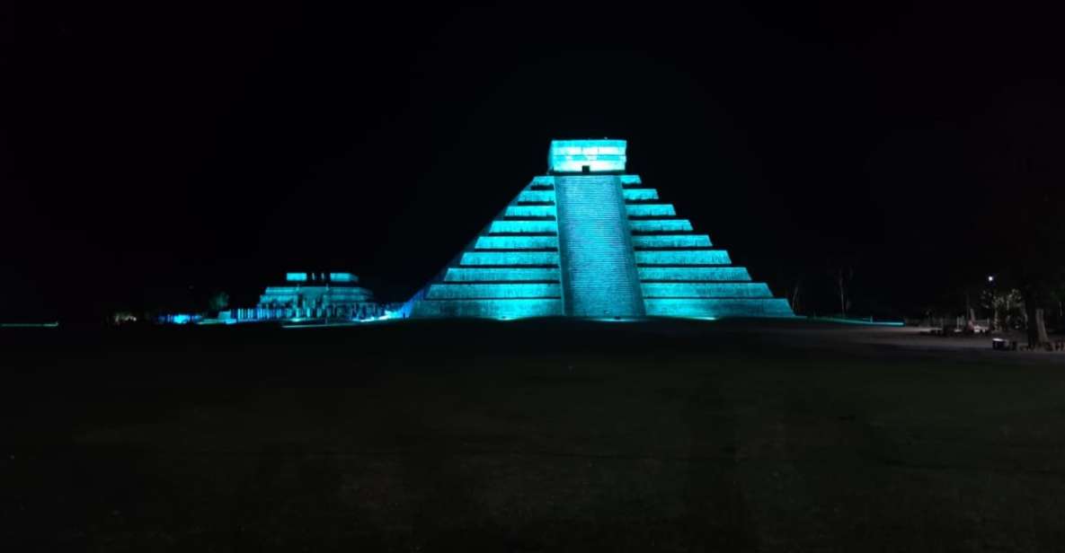 Private Tour: Chichen Itza at Night, Cave Adventure & Dinner - Itinerary Overview