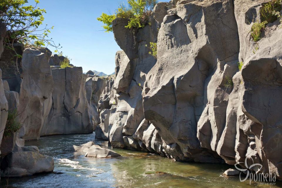 Private Tour of Alcantara Gorges. Including Food and Wine - Unique Basalt Rock Formations