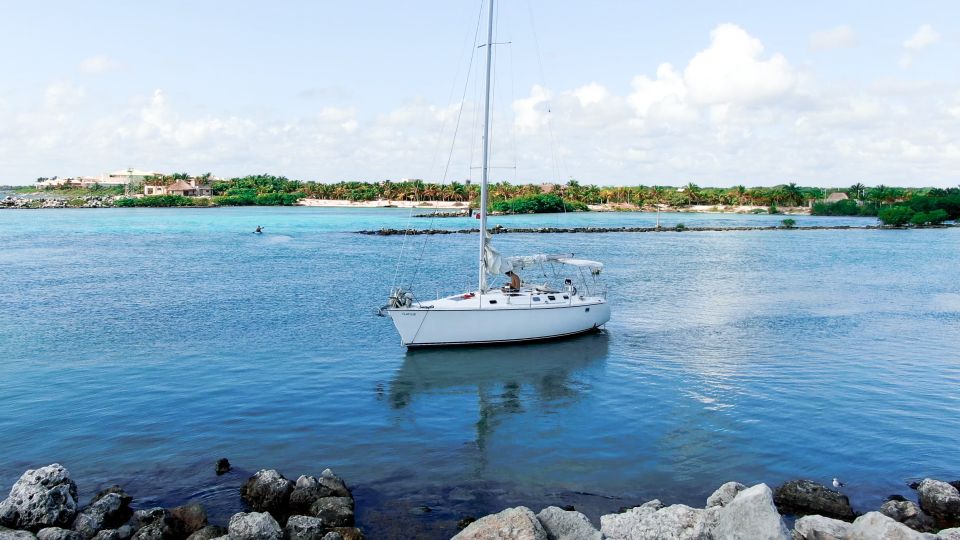 Puerto Aventuras: Private Sunset Sailing Tour - Sailing From Puerto Aventuras Marina