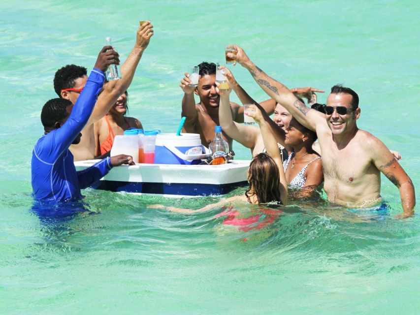 Punta Cana: Party Boat With Snorkel and Open Bar Included - Sightseeing the Coral Reef