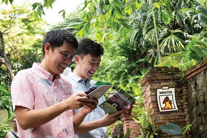 Puzzle Hunt Adventure - Fort Canning - Solving Puzzles and Games