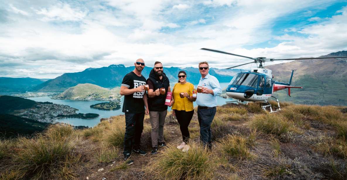 Queenstown: Helicopter Flight and Gin Tasting Tour - Pricing and Duration