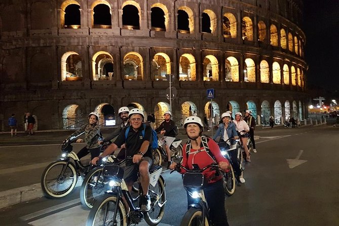 Rome by Night E-Bike Tour With Pizza Option - Meeting Point and Pickup