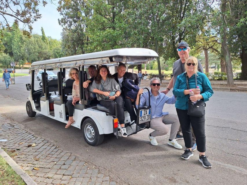 Rome: City Highlights on a Shared Golf Cart Tour - Comfortable Golf Cart Journey