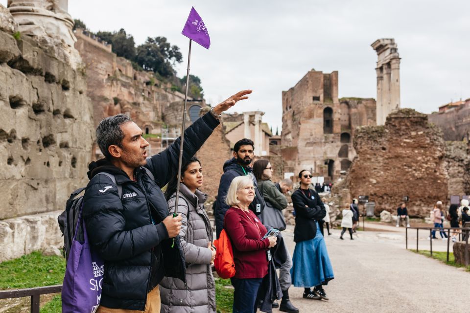 Rome: Colosseum, Roman Forum, and Palatine Hill Tour - Tour Duration and Language Options