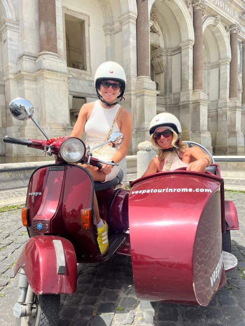 Rome: Evening Fiat 500 and Vespa Prosecco Tour - Evening Fiat 500 and Vespa Tour