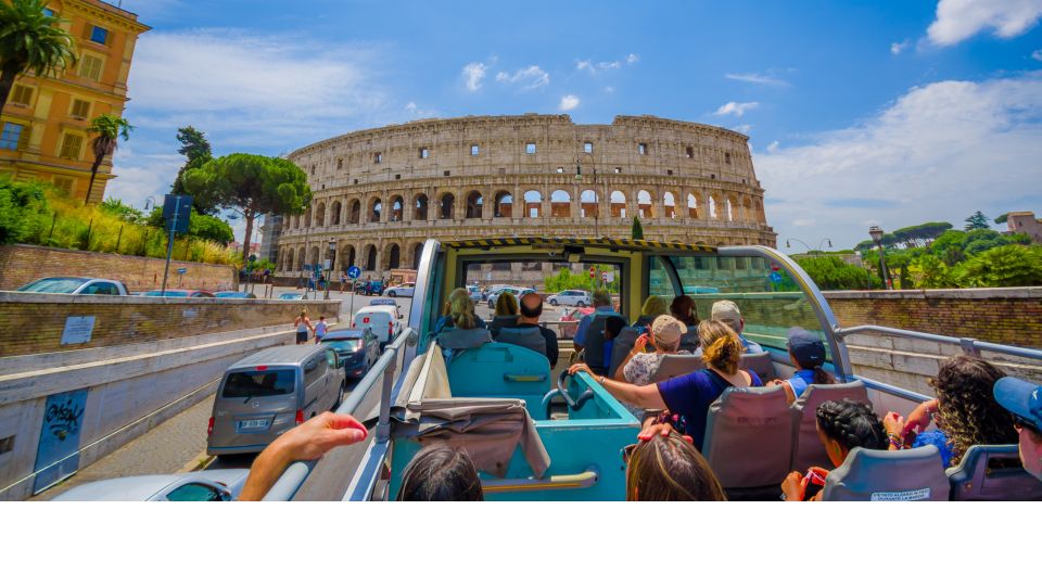 Rome: Hop-on Hop-off Bus Tour and Colosseum Experience - Hop-on-Hop-off Bus