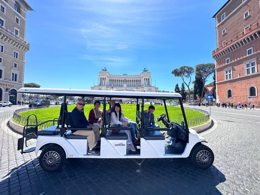 Rome in Golf Cart 6 Hours the Really Top! - Inclusions and Accessibility Details