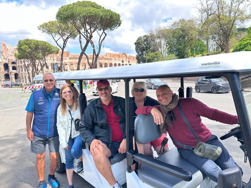 Rome in Golf Cart 7 Hours Unforgettable Full Immersion - Highlights