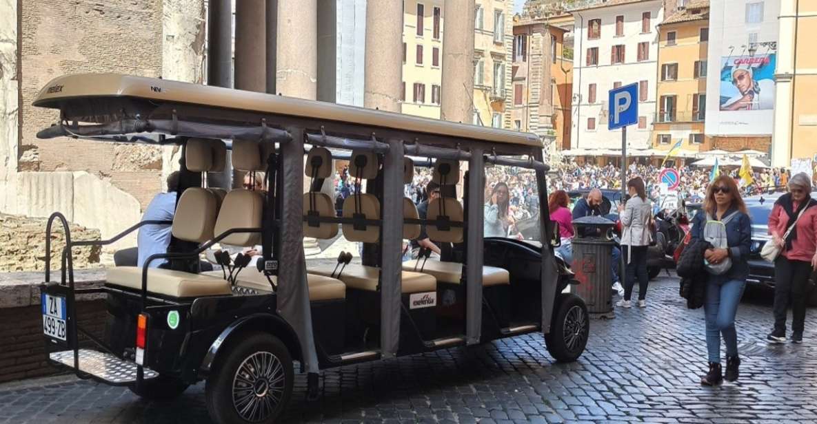 Rome: Night Tour of the City by Golf Cart - Sunset Sights and Enchanting Ambiance