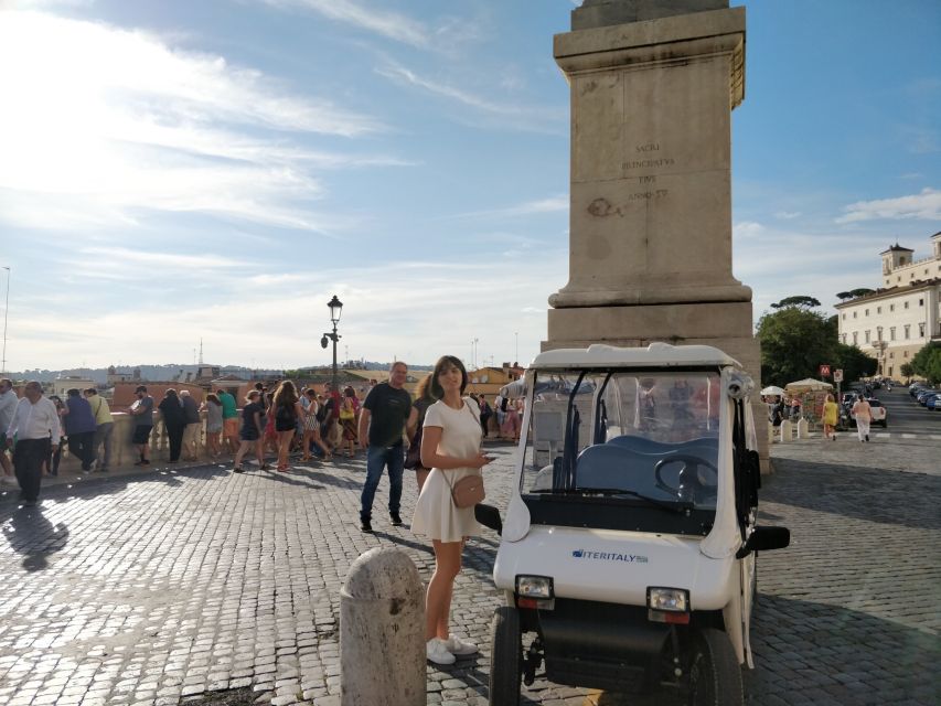 Rome: Private Golf Cart Tour - Tour Description