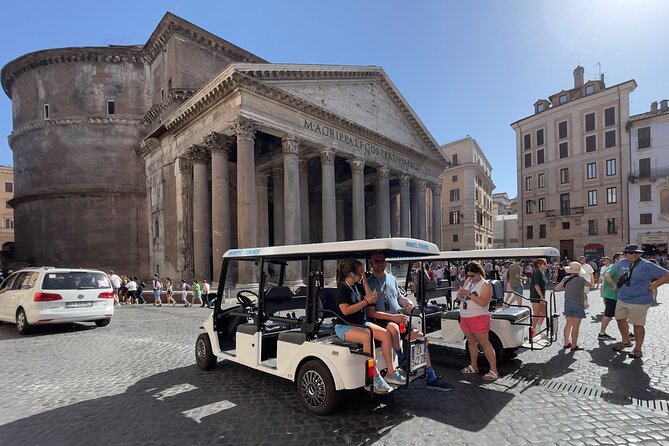 Rome: Small Group City Tour by Golf Cart With Gelato - Inclusions