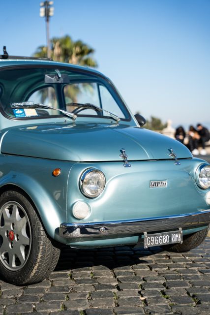 Rome: Vintage Fiat 500 Journey With Prosecco - Experience Description