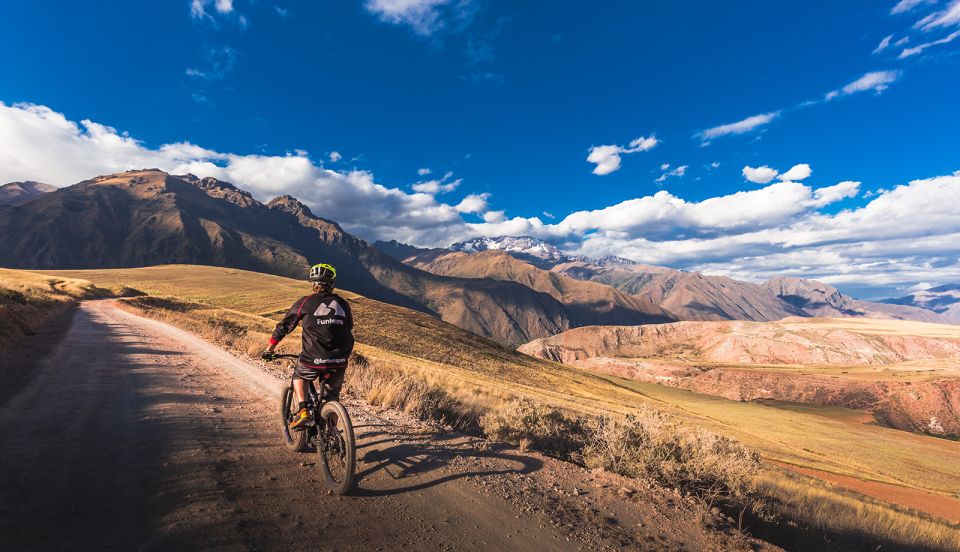 Sacred Valley: Electric Bicycle Route of Native Potatoes - Cycling Through Fields