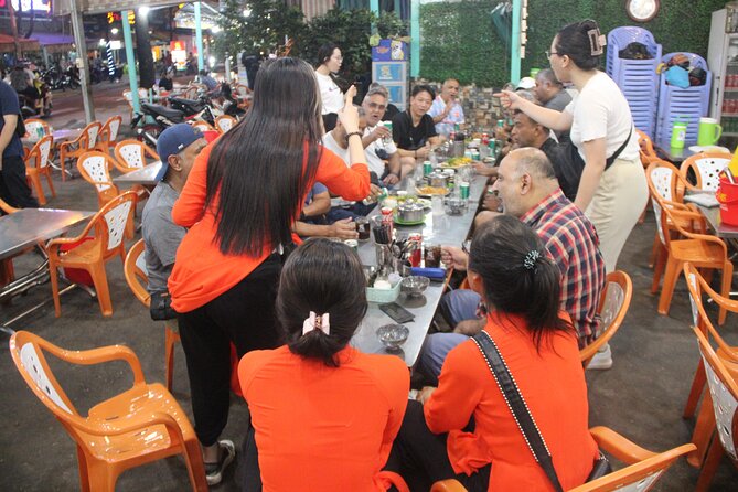 Saigon Vespa By Night Street Food With Female Riders Ao Dai - Dietary Accommodations