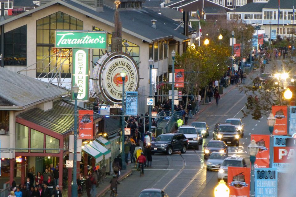 San Francisco Double Decker Bus Night Tour - Itinerary