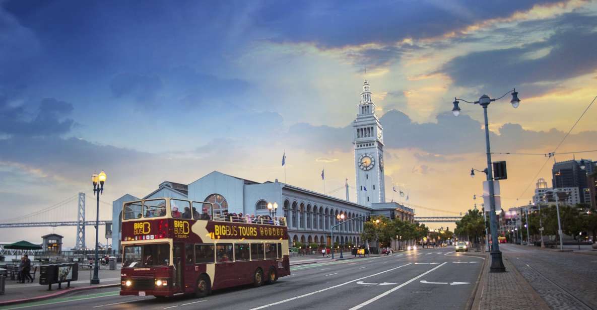 San Francisco: Panoramic Sunset Tour by Open-Top Bus - Sights and Highlights