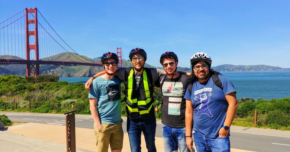 San Francisco: Private Bike Tour Over the Golden Gate Bridge - Crossing the Golden Gate Bridge