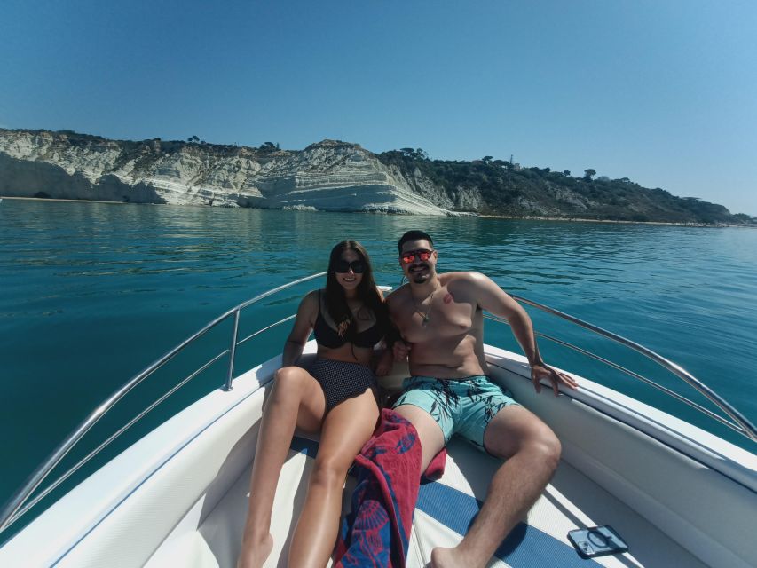 San Leone: Private Boat Tour to the Scala Dei Turchi & Drink - Departure and Destinations