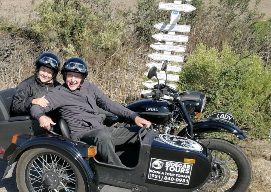 Santa Barbara: Private Scenic Tandem Sidecar Tour - Highlights of the Experience