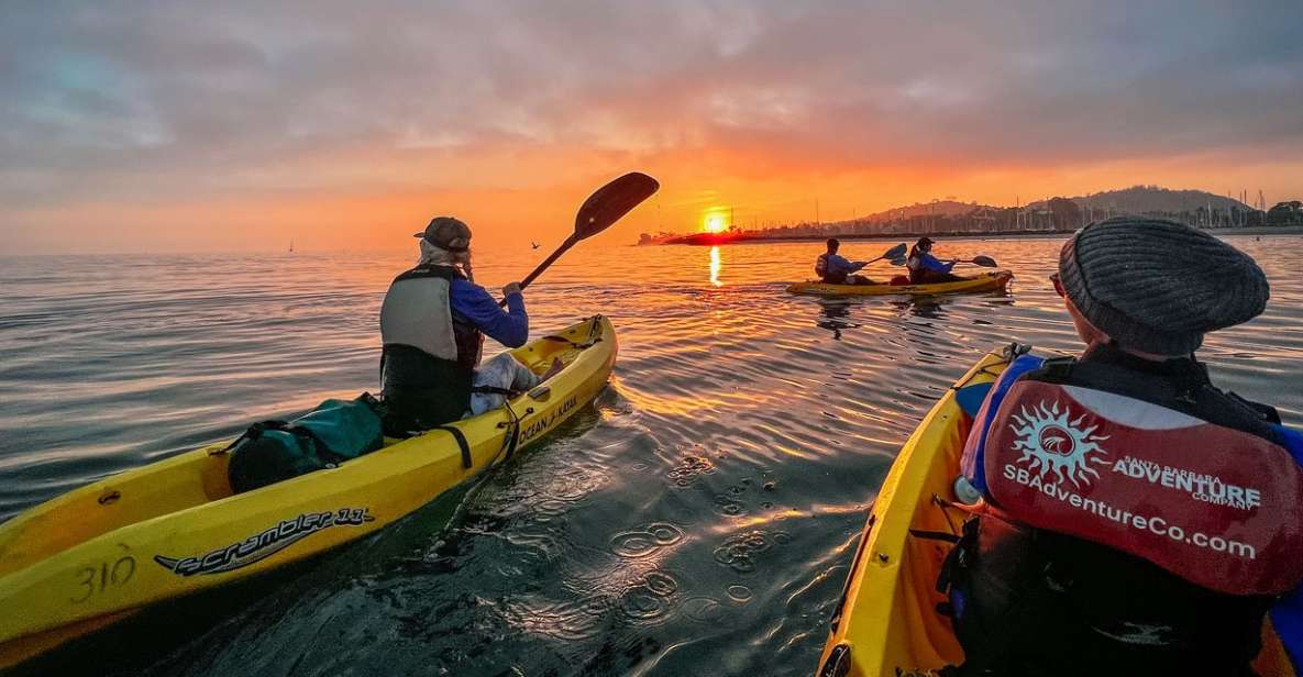 Santa Barbara: Sunset Kayak Tour - Exploring the Harbor