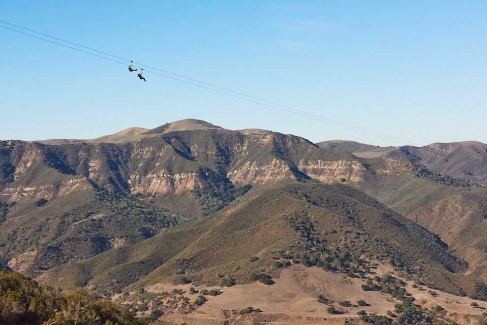 Santa Ynez Valley: Zipline Adventure With 4×4 Humvee Ride - Zipline Experience