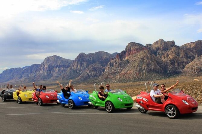 Scooter Car Tour of Red Rock Canyon With Transport From Las Vegas - Tour Inclusions