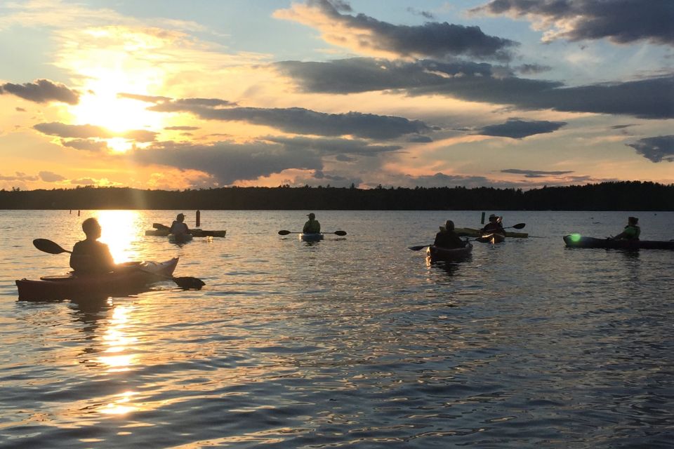 Sebago Lake Guided Sunset Tour by Kayak - Spotting Local Wildlife