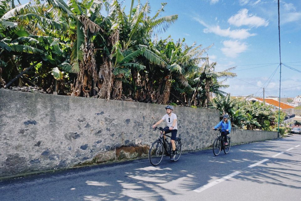 Self-Guided E-Bike Road Tour - Funchal to Câmara De Lobos - Route and Duration