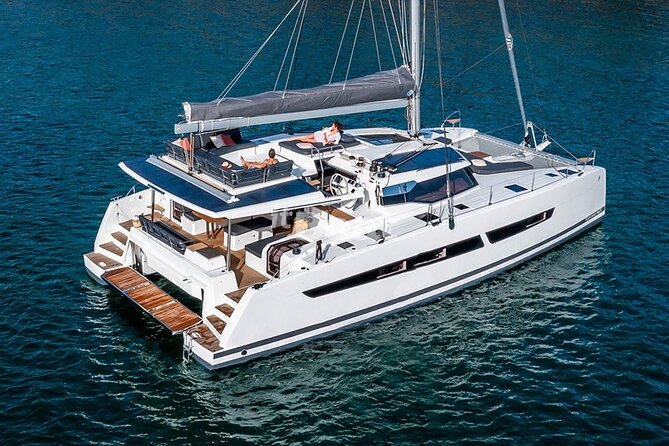 Semi-Private Brand-New Catamaran Cruise in Mykonos With Meal, Drinks & Transport - Included Amenities