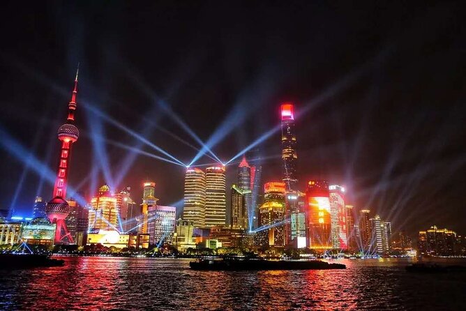 Shanghai Authentic Dinner and Night River Cruise With Rooftop Bar Hopping Option - Included Amenities and Transport