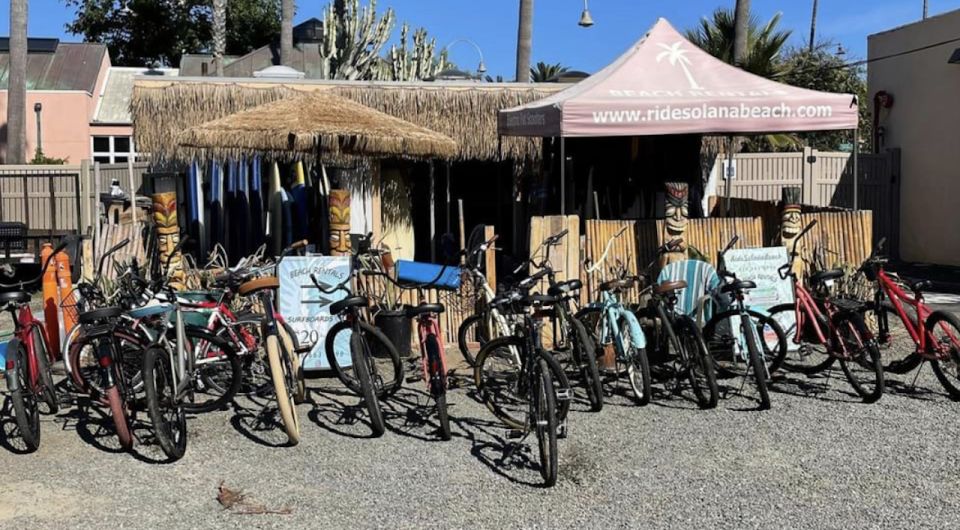 Solana Beach: Beach Cruiser Full-Day Bike Rental - Explore Coastal Roads and Beaches